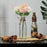 Artificial Multiflora Flower Roses Sticks Bunch decorative items for Decoration, Craft Items Corner (Without Vase Pot)