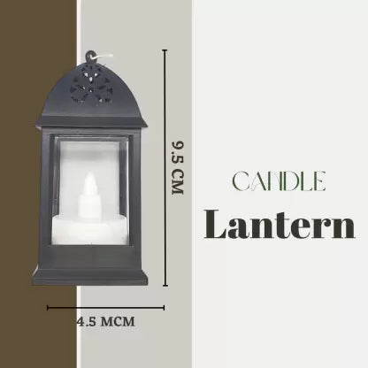 Acrylic Antique LED Lamp Hurricane Wall Hanging Candle