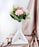 Carnation Sticks Artificial Flowers Bouquet Sticks for Gifting, Home Decor, Room,Bedroom, Living Room, Anniversary Decoration Diwali Decor(Material: Fabric) (Without Vase Pot)