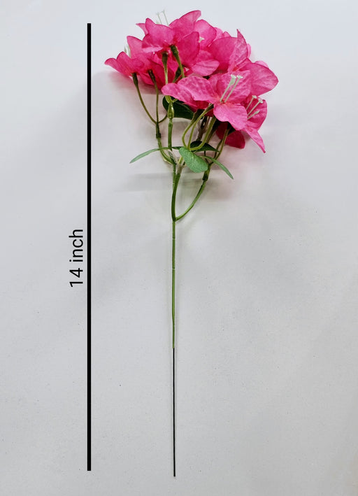 Artificial Bougainvillea Fake Flowers for Home Decor, Living Room, Balcony, Wedding Decoration, Decorative Bouquet, Craft Items, Gift Ideas, Table Centerpieces(Pack of 8)