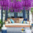 (43.2 inch) Artificial Wisteria Vine Ratta Fake Wisteria Hanging Garland Silk Long Hanging Bush Flowers String for Home Decor,Diwali Decor,Valentine's Day Decoration