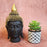 Mini Artificial Green Succulent with Aesthetic Ceramic Pot, Indoor to Add Charm to Your Home Decor