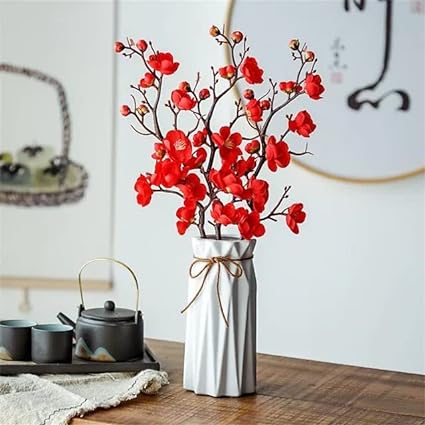 Artificial Flowers Fake Blossom Bouquet Sticks decorative items for Gifting, Diwali Decor.