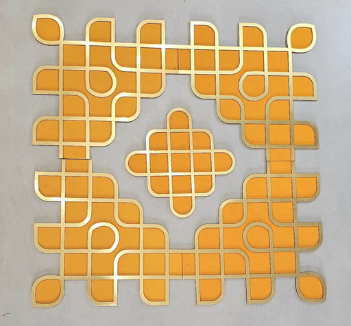 Kolam Rangoli 3ft x 3ft [36 inch] – Wedding, Haldi & Mehndi Ceremony Decor