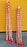 Dual Colour Carnation Side Hanging (25 Inch) | Rajnigandha & Galgota Flower Décor for Home, Diwali & Events