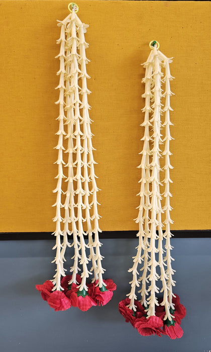 Carnation  Rajnigandha , Galgota Long Side Hanging (25 inch) | Home, Diwali & Event Décor