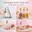 Small Size Golden Acrylic Box Champagne Design Plastic Storage Bottles (11.5 cm) | Perfect for Return Gifts, Chocolates, Dry Fruits & Invitations baatli,batli,chandi