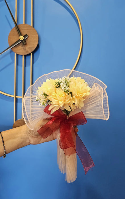 Ready to Use Dahlia Bunch Bouquet (size - 11 inch)