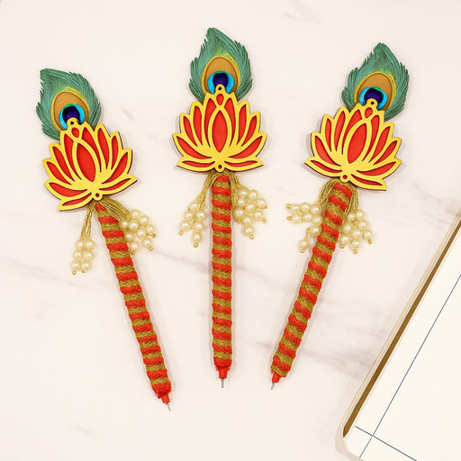 Unique Kankotri Lekhan/ Marriage Wedding Ceremoney Pen Shadi Mubarak pen For Groom And Bride Wedding Pen.