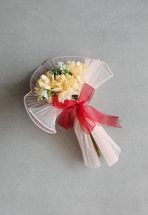 Ready to Use Dahlia Bunch Bouquet (size - 11 inch)