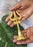 Premium Trishul Design Pooja Bell (Gantdi) – 5.5 Inch | Golden Finish Temple Bell for Pooja, Aarti & Gifting