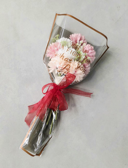 Ready to Use Chrysanthemum Ball Hydrangea Flower bouquet (size - 15 inch)