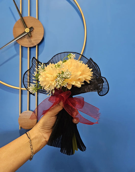 Ready to Use Dahlia Bunch Bouquet (size - 11 inch)