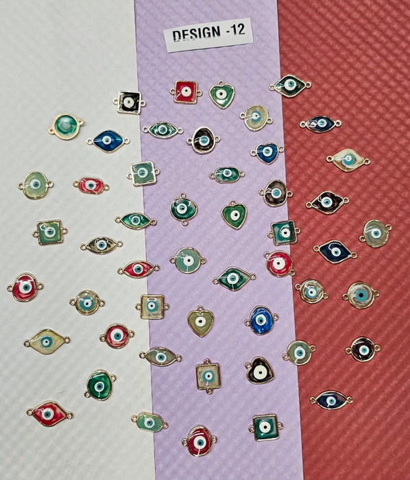 100 Pcs Metal Charms for DIY Jewelry Making In Genuine Sale – Keychains, Bracelets & Rakhi Charms | Craft Materials SALE