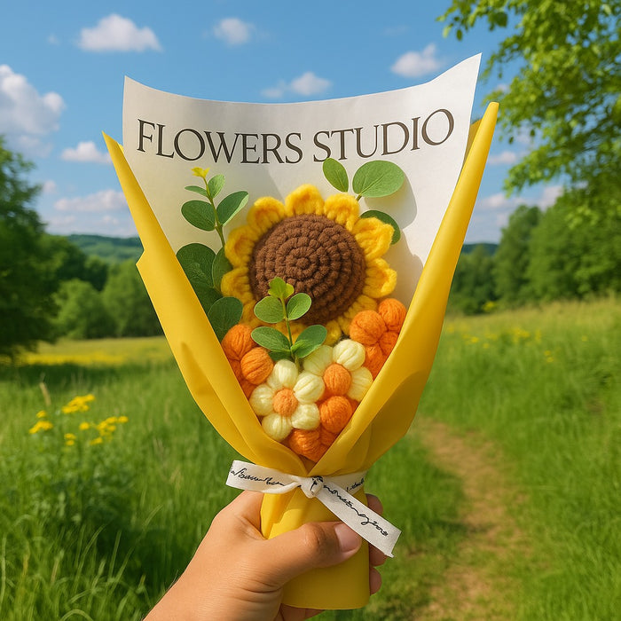 Ready to use Crochet Bouquet for Gifting