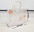 Floral  PVC Gift Bags 8×10×4 inches (small)