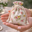 Drawstring Mini stylish Storage Potli pouches for Small Jewelries, Money, Paper Notes Women Wallet, Gift Bags, Christmas return gift
