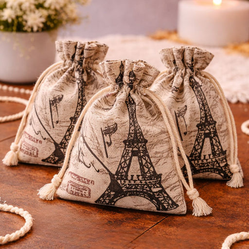 Drawstring Mini stylish Storage Potli pouches for Small Jewelries, Money, Paper Notes Women Wallet, Gift Bags, Christmas return gift