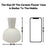 Ceramic Flower Vase Pot for Flowers, Gifing, Home Decor, Bedroom, Office, Table, Living Room, Decoration Items.