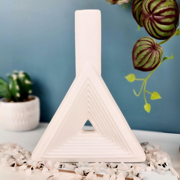 Ceramic Flower Vase Pot for Flowers, Gifing, Home Decor, Bedroom, Office, Table, Living Room, Decoration Items