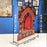 3D Look Foldable Wooden Mandap Backdrop | Peacock & Floral Design | Ganesh Chaturthi, Janmashtami, Durga Pujo, Navratri & Diwali Home Temple Decor