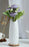 Artificial Bridal Piano Rose Peony Flower for Gifting, Fake Flowers Sticks Bunch decorative items for home, Office, Room Decorations, Diwali Decoration (Without Vase Pot)