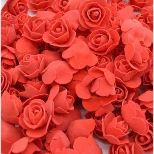Artificial Eva Foam Rose Flowers Water Floating Flowers, Pooja Thali, Festival and Events, Home, Table, Bedroom, Pooja Room, Diwali Decoration Items and DIY Craft
