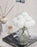 Artificial Chrysanthemum Ball Hydrangea Flower Stick for Home, Office, Bedroom, Balcony, Living Room Decoration and Craft - (Pack of 10) (Without Vase Pot)