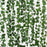 Artificial Flowers Wall Hanging Leaf Flower Money Plant Light Weight Vine String Lines for Garden, Home, Room, Balcony, Living Room, Restaurant, Festival, Events Decoration (Green, 7 Feet)